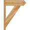 Ekena Millwork Traditional Rough Sawn Arts and Crafts Outlooker, Western Red Cedar, 8"W x 26"D x 34"H OUT08X26X34TRA03RWR - alternate 4